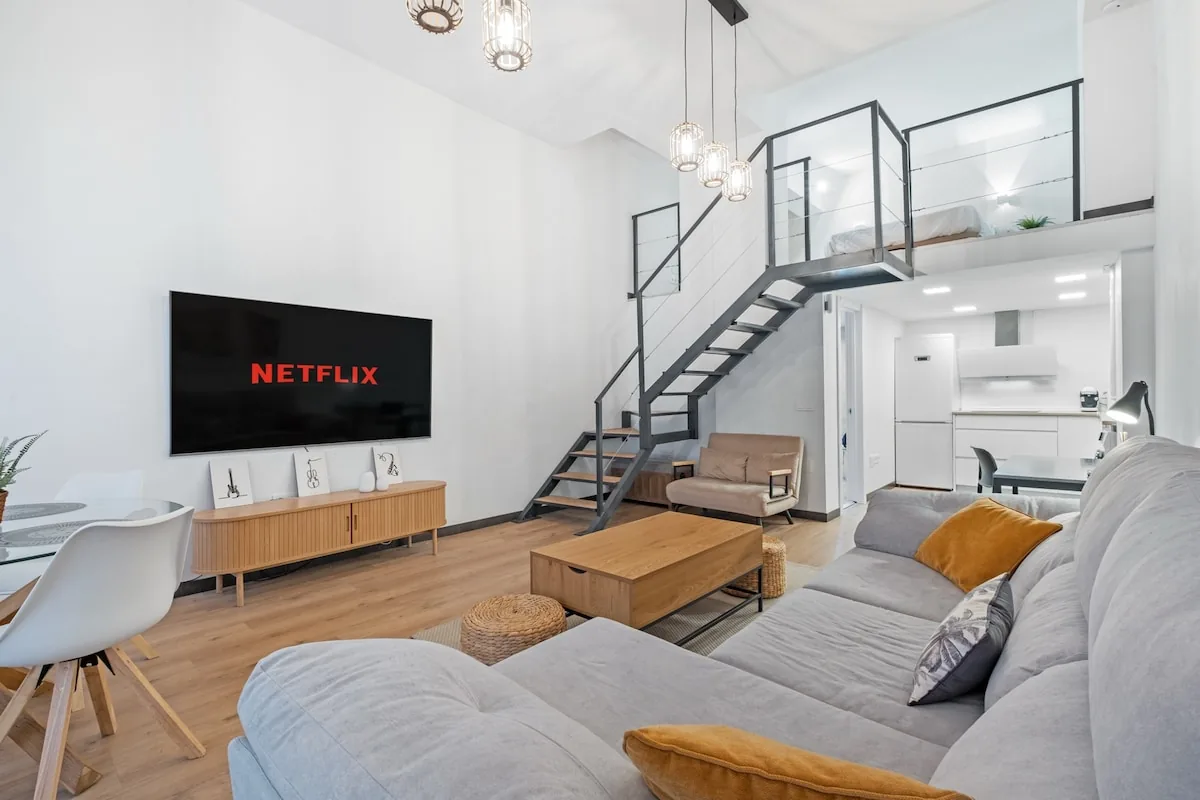 Designer Loft con dormitorio superior - foto 1